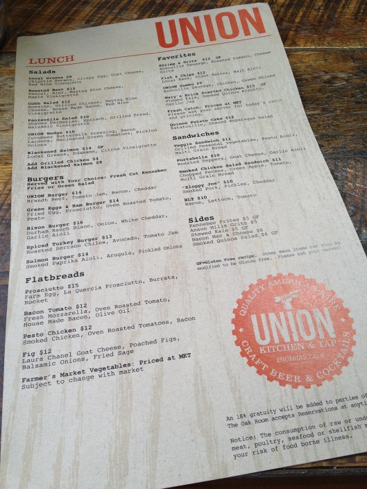 Union Kitchen & Tap