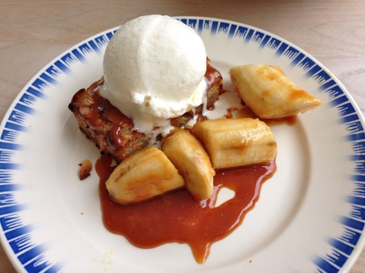 Apple Tart with Banana 